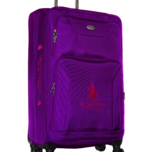 Maleta Polo Giratoria  Mediana L112100 Morada